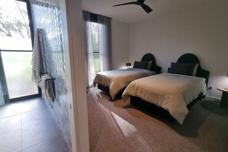 Bedroom three which can also be converted to a large King Bed