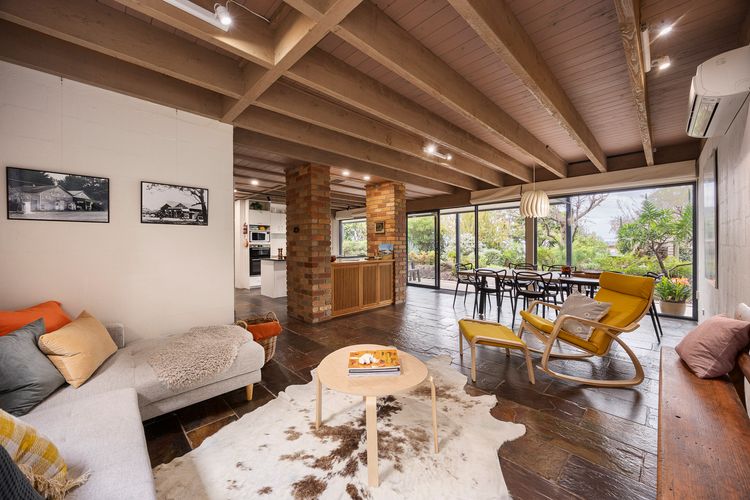 Spacious seating area