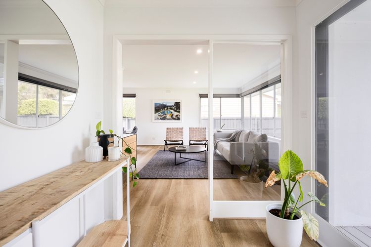 View of the living area 