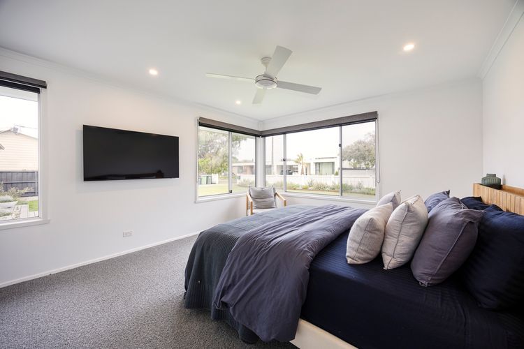 Master bedroom with 1 King bed  and a smart TV