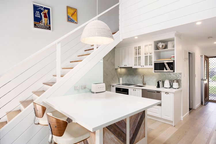 Dining area and kitchen 