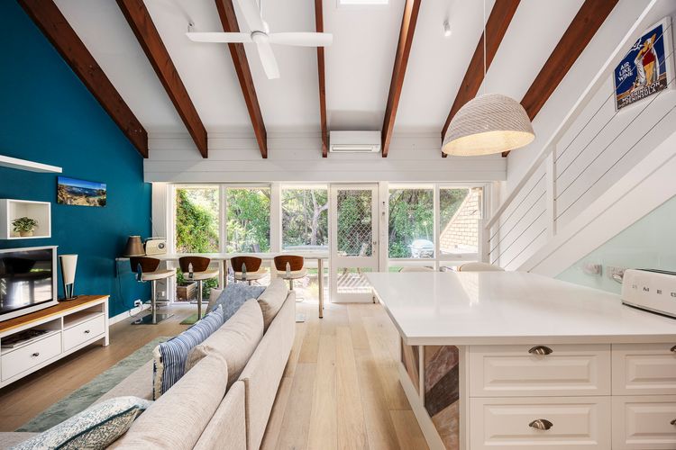 Living room and kitchen + dining room 