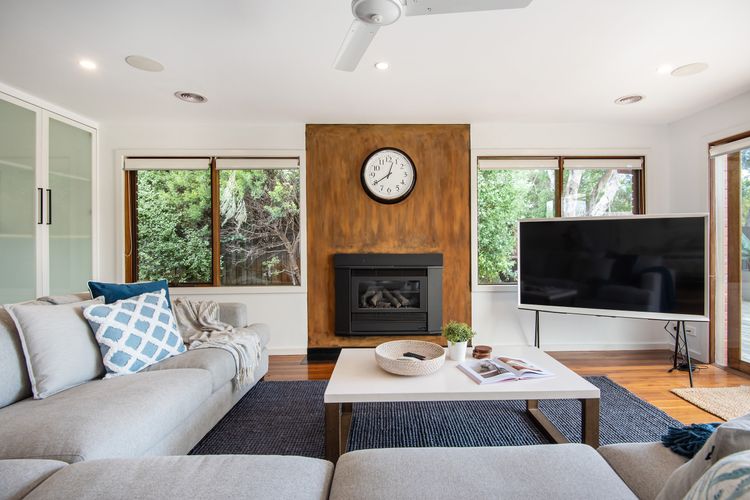 Living room with Smart TV