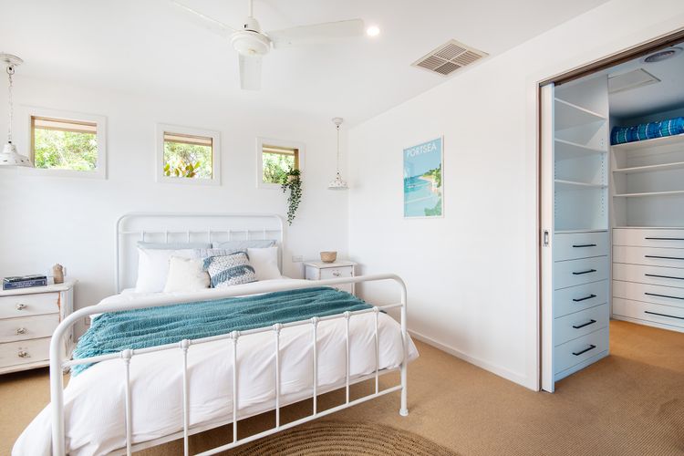 Master bedroom with walk in robe and ensuite