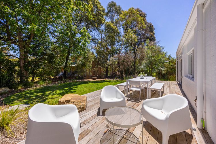 Outdoor seating area 