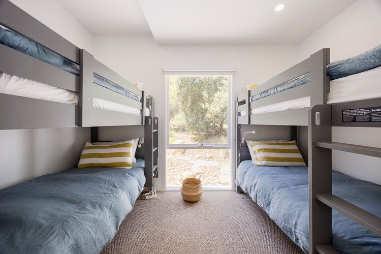 Bedroom 3 with 2 bunk beds, perfect for children