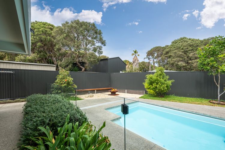 Pool and Firepit Area