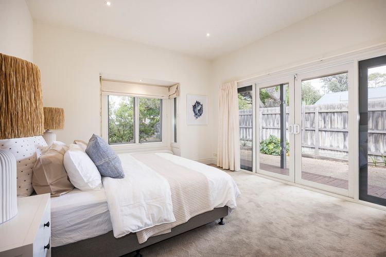 Master bedroom with king bed 