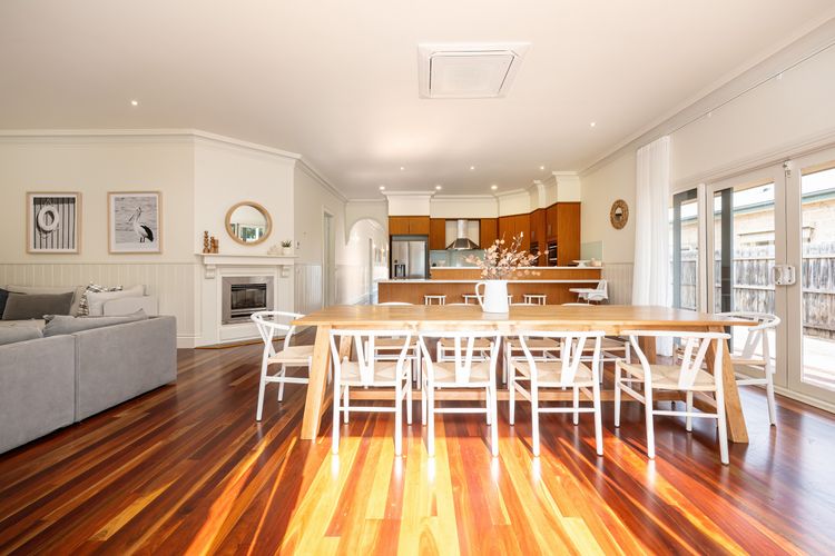 Dining table for ten guests 