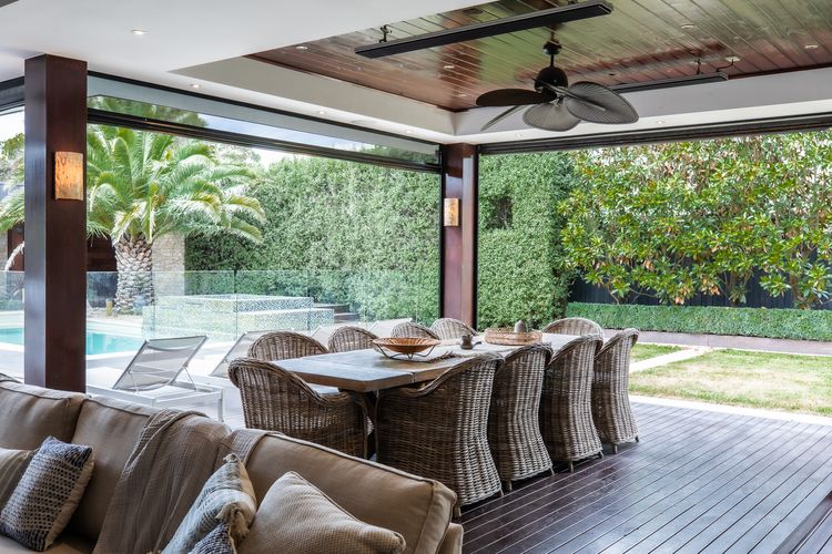 Dining area outside