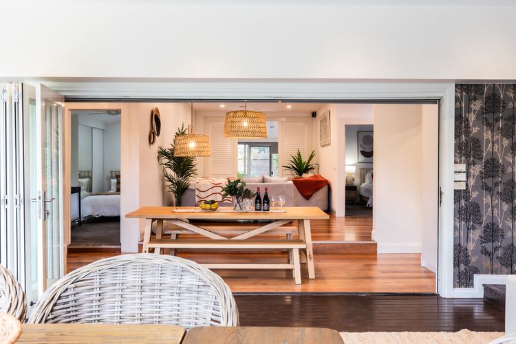 indoor and out door dining spaces