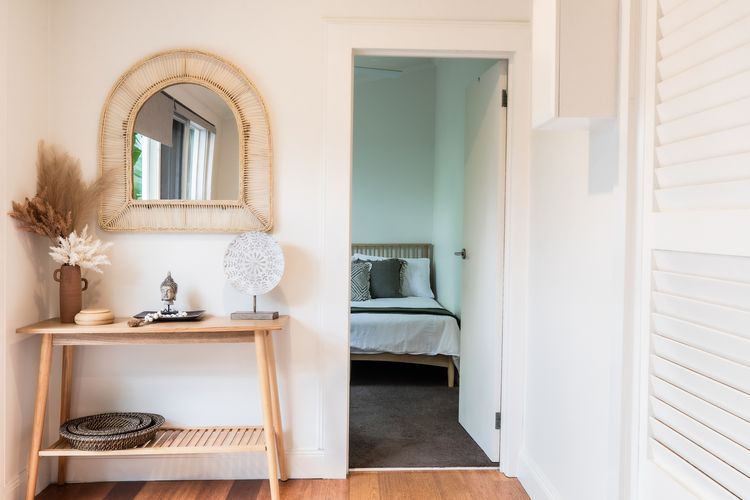Sneak peak to one of the bedrooms