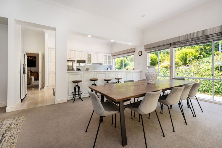 Dining area with seating for ten