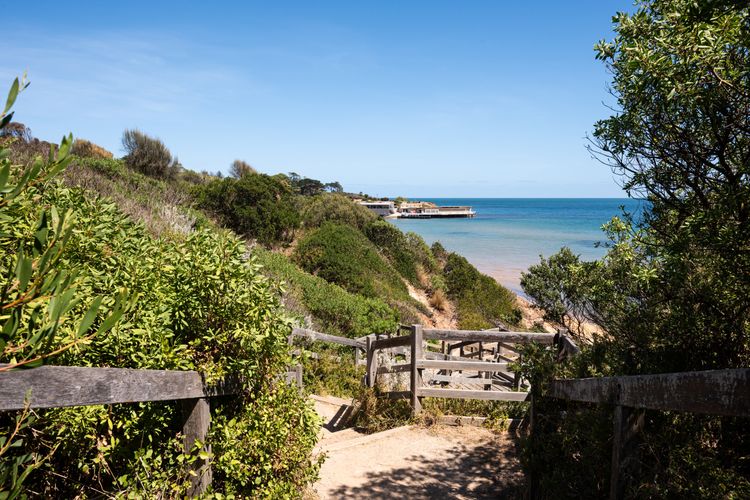 Walk to the beach