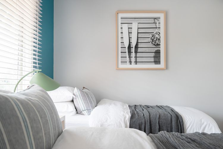 Bedroom three with two single beds 