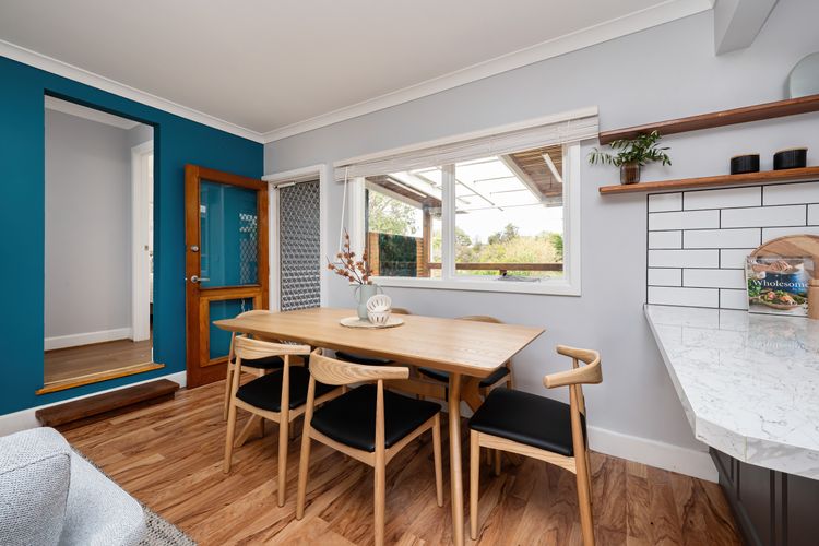 Indoor dining area