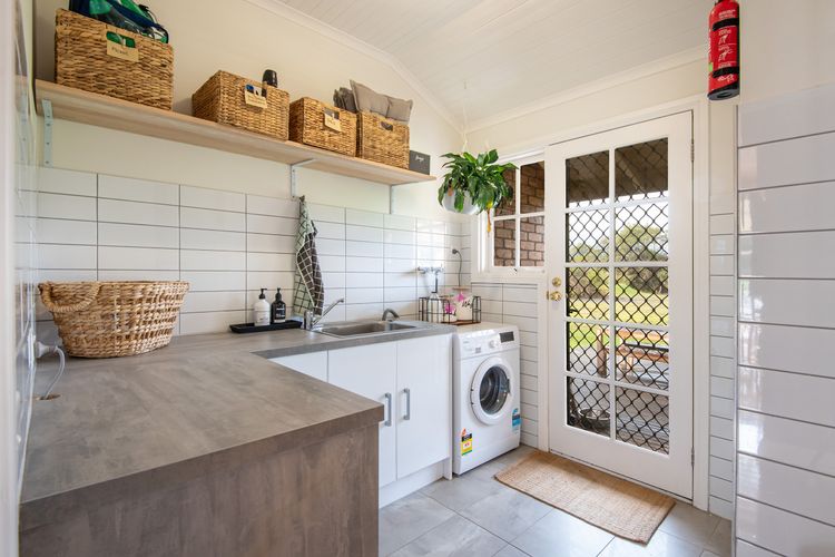 Laundry area
