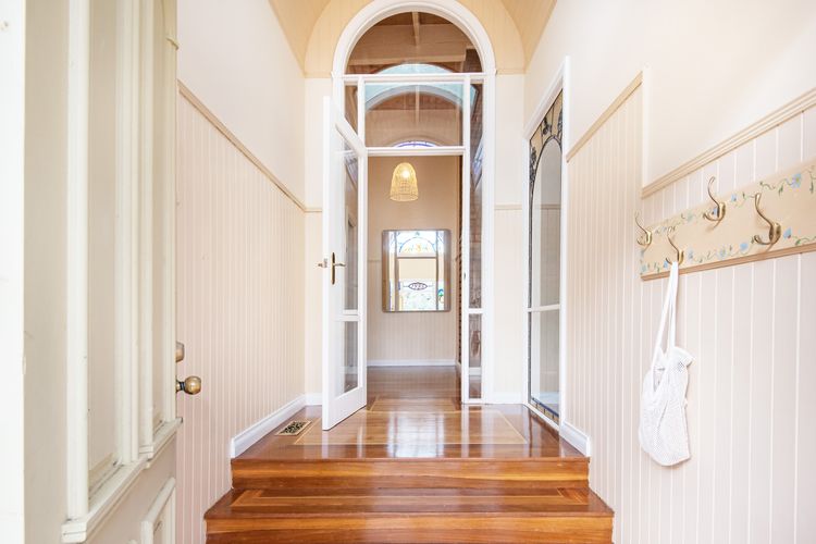 Welcome to our hallway, a corridor that serves as a welcoming transition between spaces in our home.