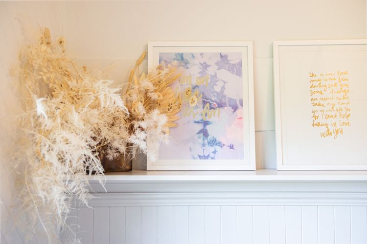 It's more than just a display. It's well-curated to express our home's simplicity and elegance.