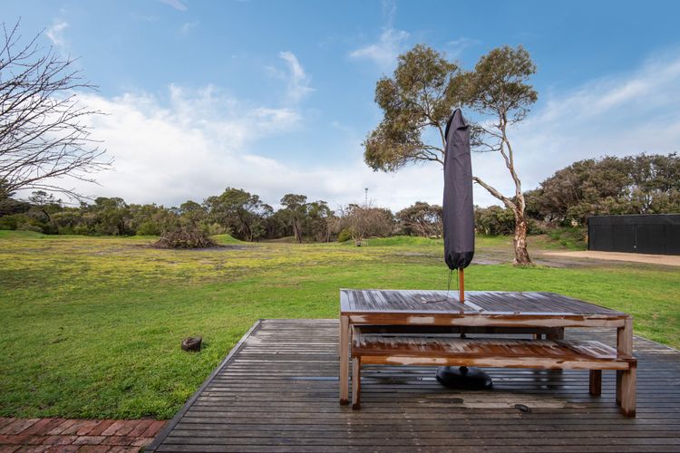 Welcome to our outdoor space and enjoy our comfortable outdoor table and chair.