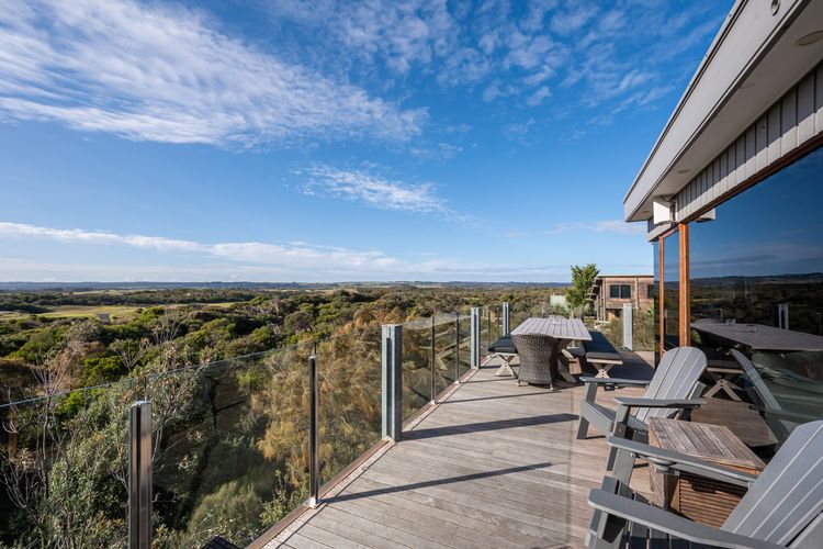 Plenty of seating space to soak up that view