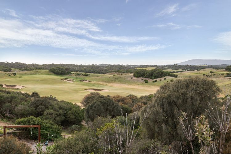 Views over the golf course