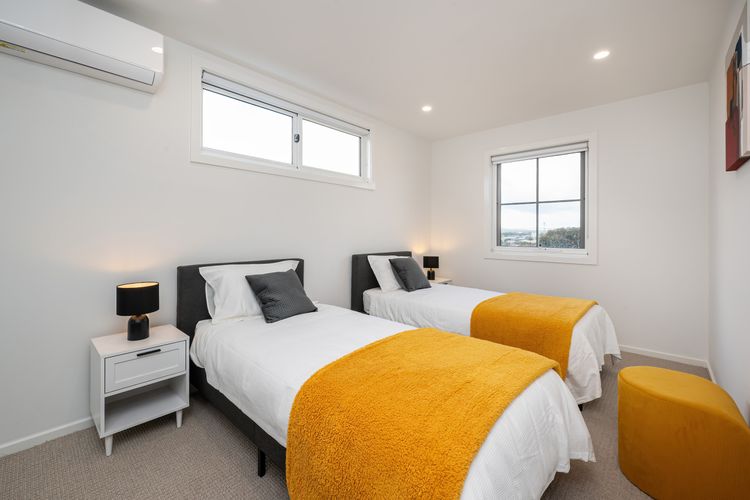 Downstairs Bedroom 3 with Two single beds