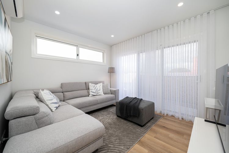 Living area with TV