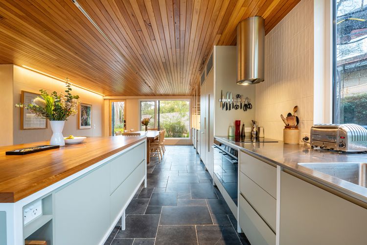 large well equipped kitchen