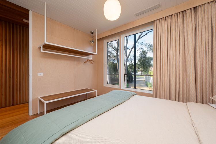 Upstairs bedroom one with King bed 
