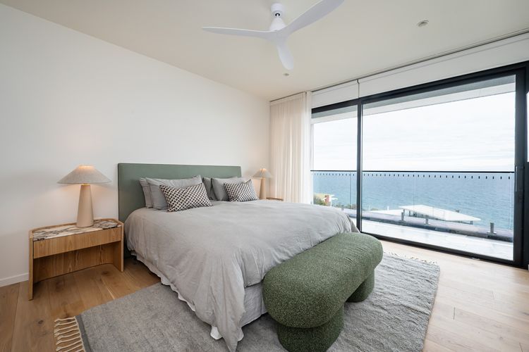 Master bedroom with ensuite and of course a stunning view