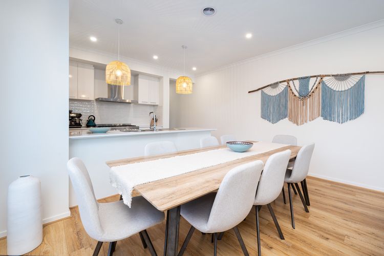 Dining and kitchen