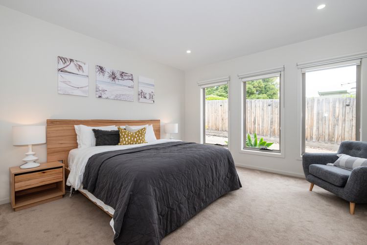 Master bedroom with King bed