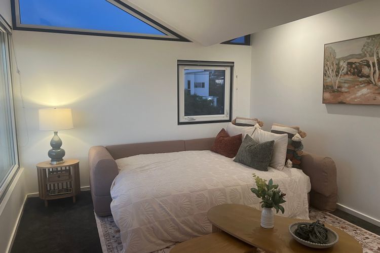 Upstairs living / Bedroom 4 with Queen size Koala sofa bed.