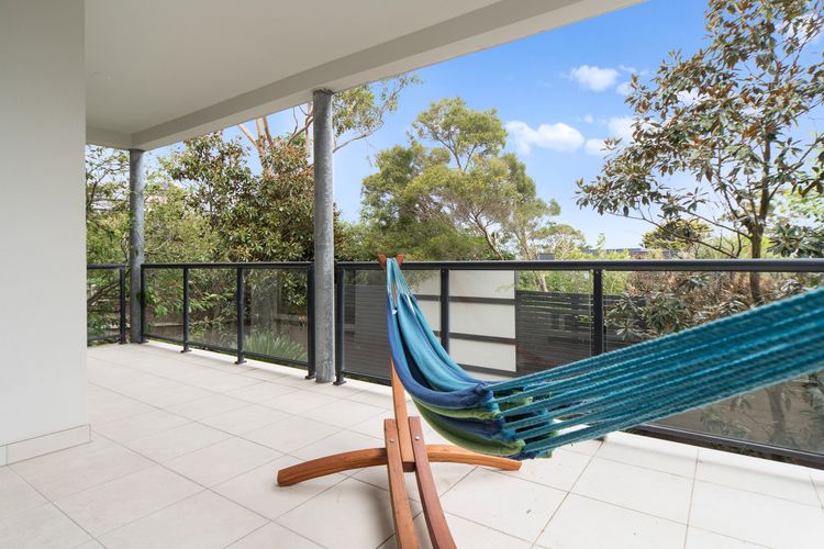 Hammock outside 