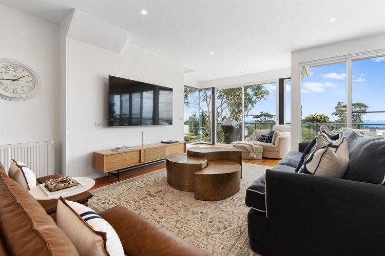 Living room with Smart TV