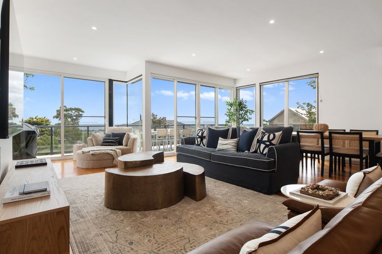 Living room with comfortable seating 