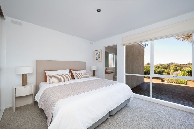 Master bedroom with king bed 