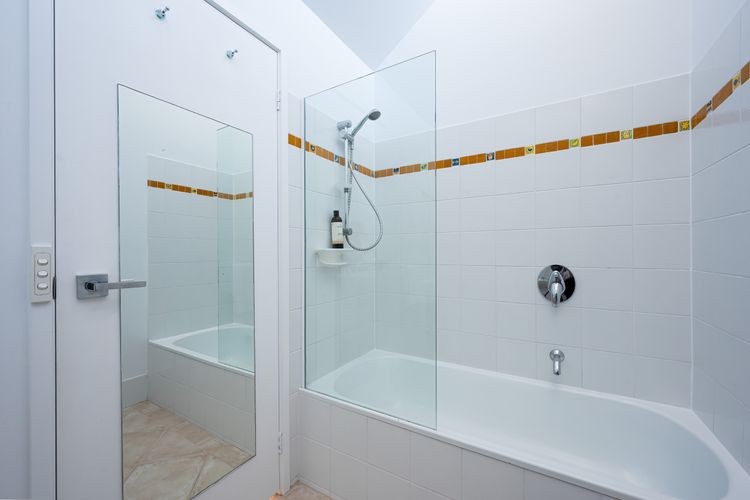 Bathroom with tub