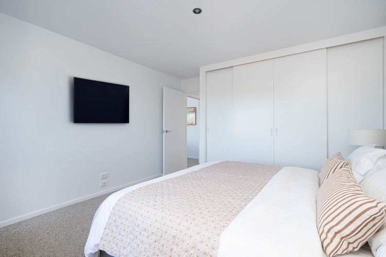 Master bedroom with king bed 