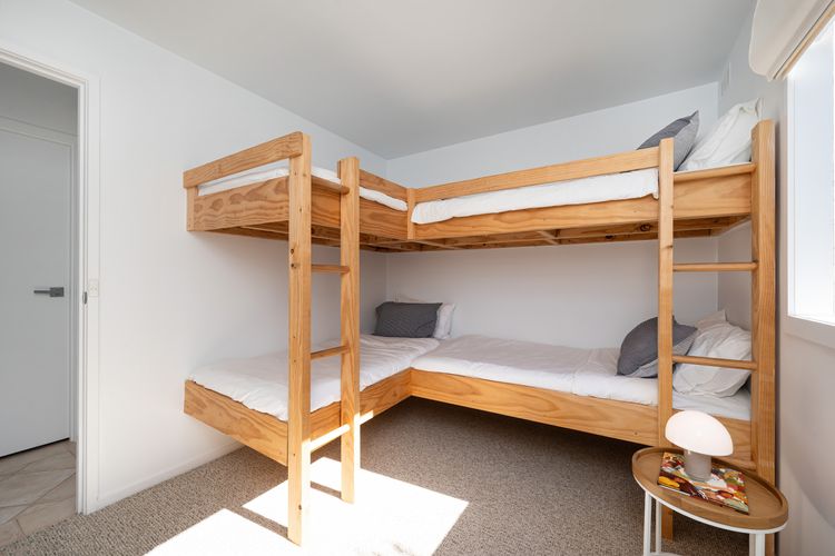 Bedroom 3 with bunks, sleeping four