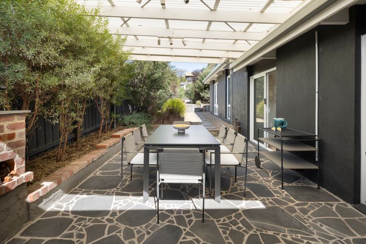 Undercover Alfresco dining area