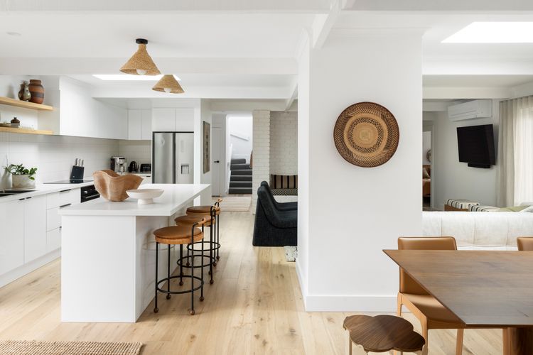 Kitchen and dining area