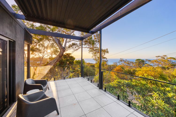 Balcony with overlooking views