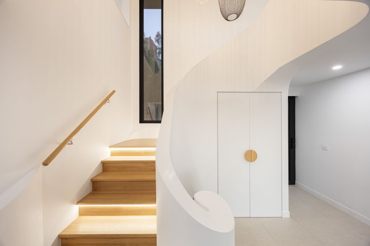 Staircase inside the house
