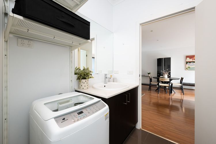 Laundry with washing machine 