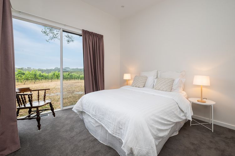Bedroom one with queen bed and ensuite 