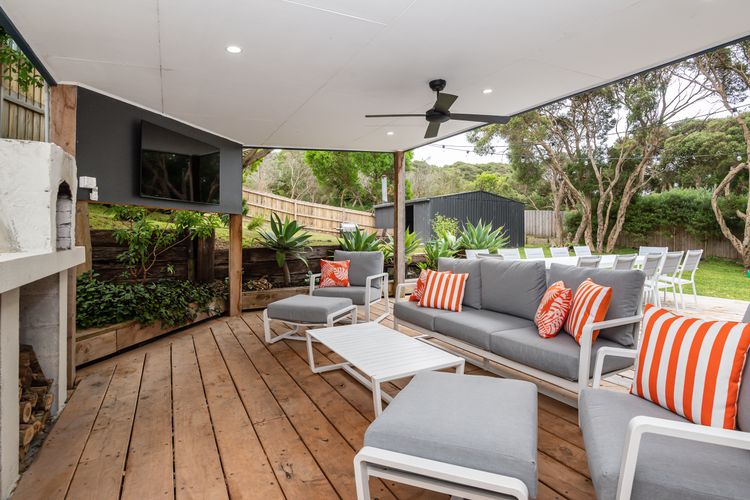 Undercover Outdoor entertaining area