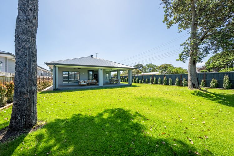 Spacious lawn area, perfect for kids to run and play.
