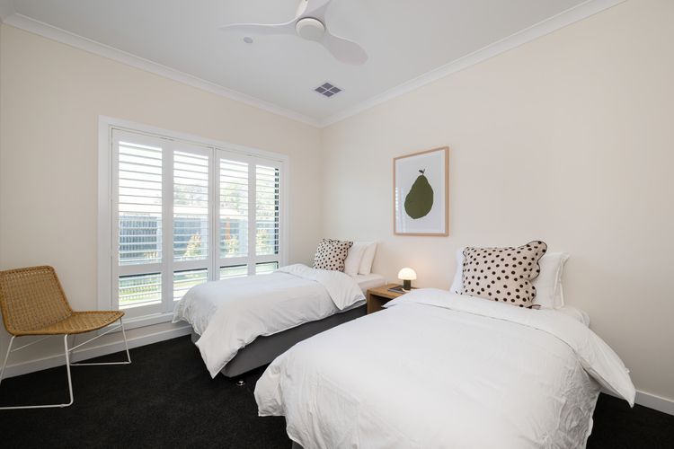 Bedroom three with two single beds 